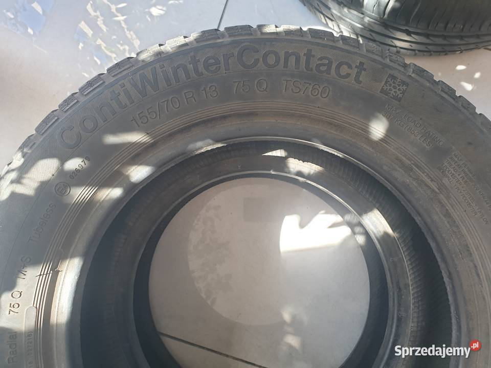 Opona Continental ContiWinterContact 15570R13 Continental Dobre Miasto