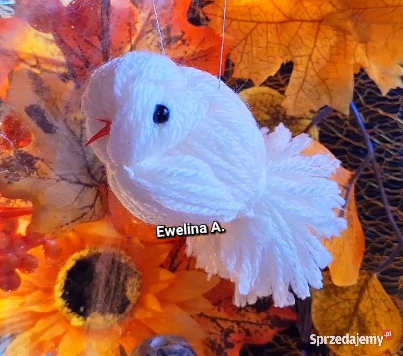 Ptaszki bombka choinka handmade Dom i Ogród podkarpackie