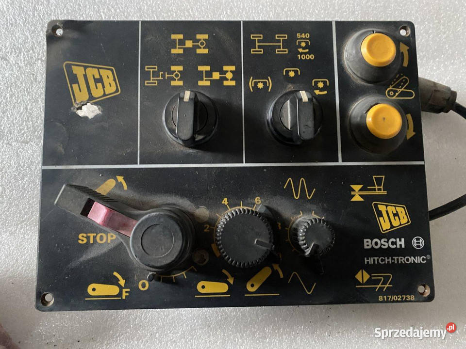 JCB Bosch Hitch Tronic Panel Jastrzębniki