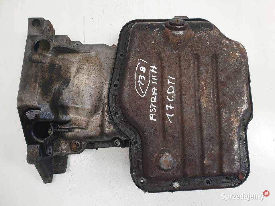 Opel Astra H 17 CDTI MISKA OLEJOWA oleju