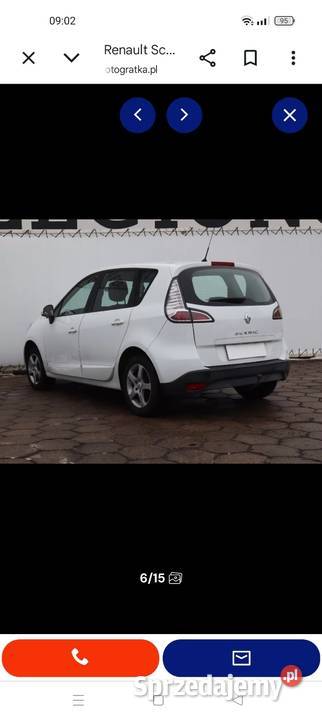 Scenk 3 poduszka powietrzna Kielce sprzedam