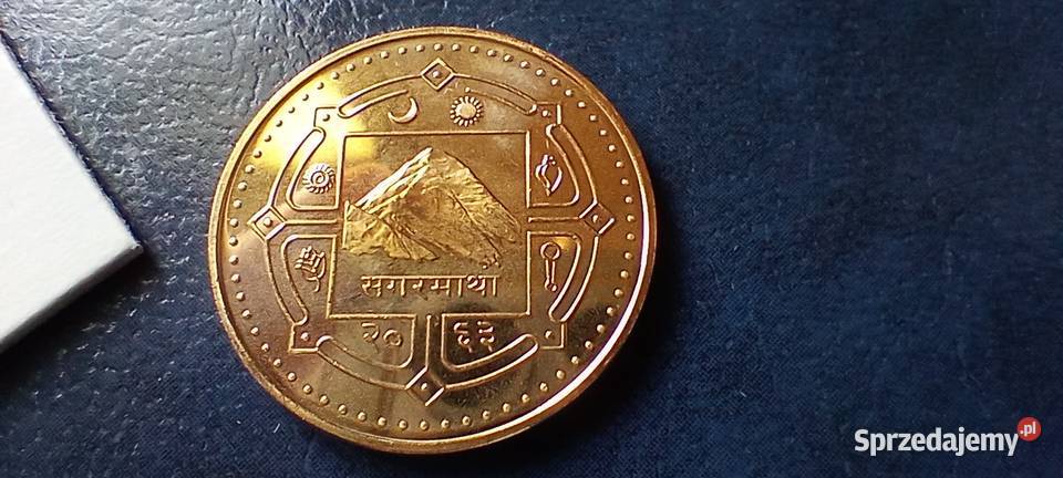 Stare monety 2 rupie 2006 Nepal Numizmatyka Lesko