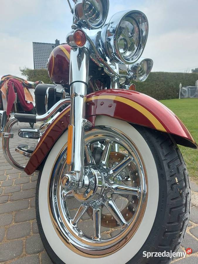 Piękny HarleyDavidson Softail deluxe screamin opolskie Krapkowice