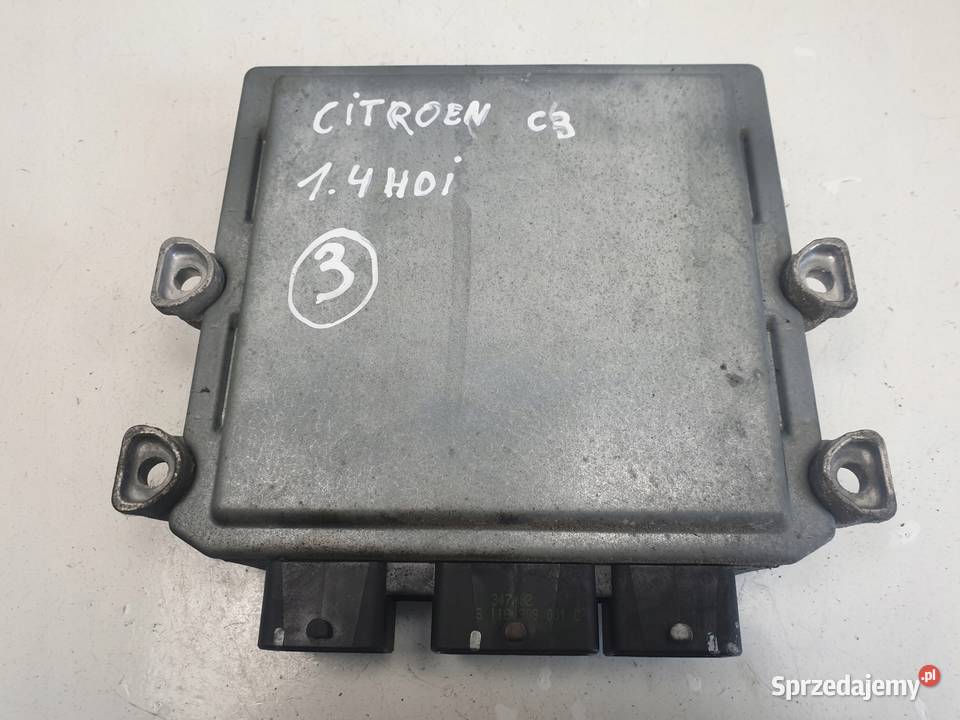 Citroen C3 14 HDI KOMPUTER SILNIKA 5WS40021JT osobowe Komputery Janów sprzedam
