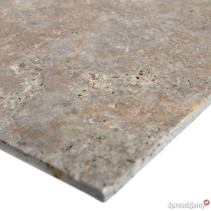 Płytka trawertynowa szczotkowana 406x61 ash Lublin sprzedam