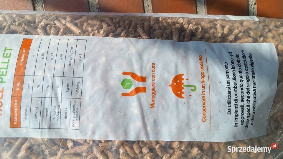 Pellet sosnowy En plus A1 premium czysty kujawsko-pomorskie Bydgoszcz