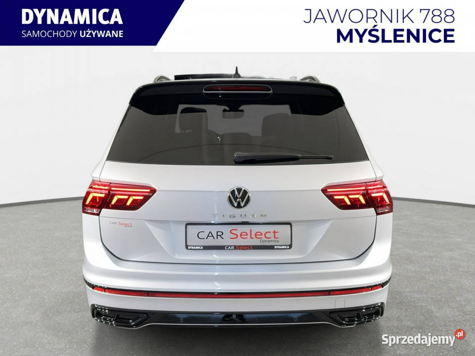 Volkswagen Tiguan Rline 15TSI 150 DSG 2021 r Myślenice sprzedam