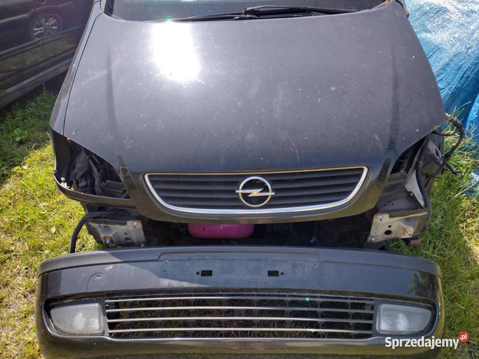 Zderzak Opel Zafira A czarny przód halogeny Zderzaki Nowa Sól
