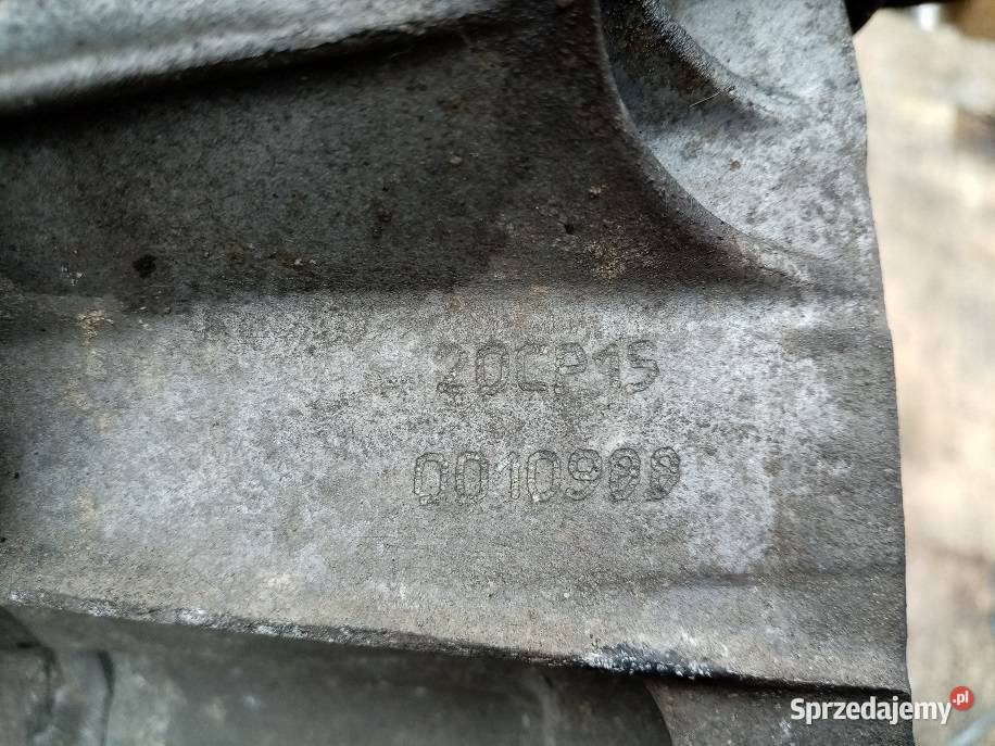 Skrzynia biegów citroen c3 14 benz Rok produkcji 2003 wielkopolskie Mieleszyn