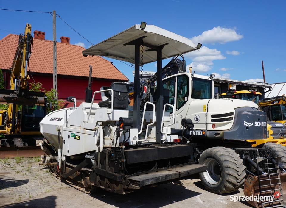 Rozściełacz do asfaltu Ammann ATF 350 E 2014 nie Jeziorko