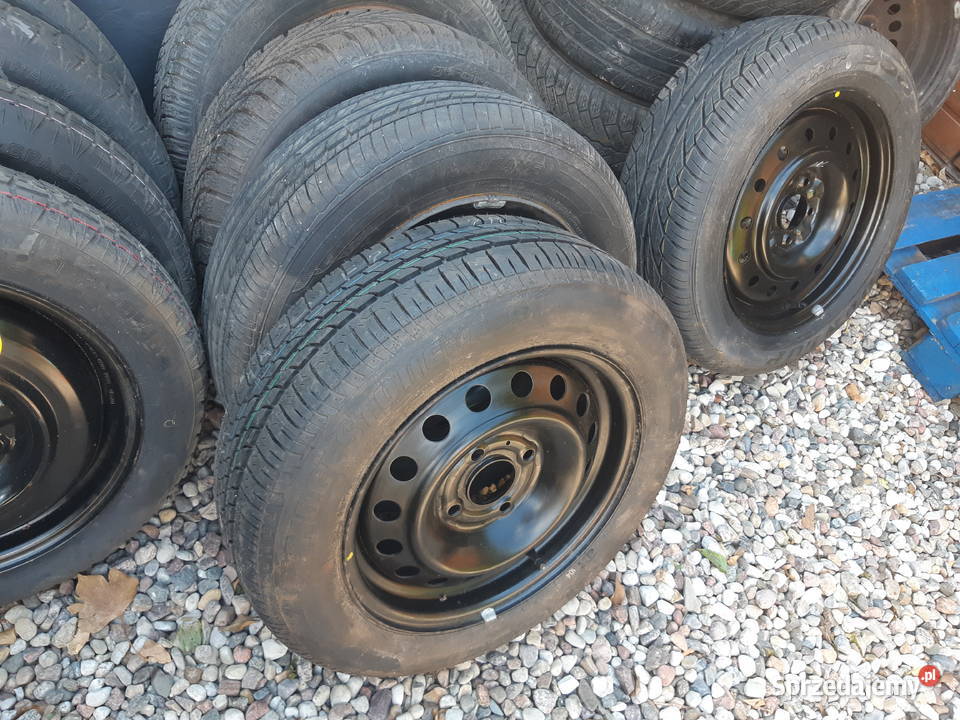 Koła Felgi stalowe opony 20560R16 18565R15 Drezdenko