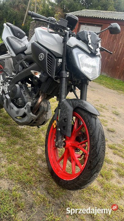 Yamaha mt125 2018r naked pomorskie