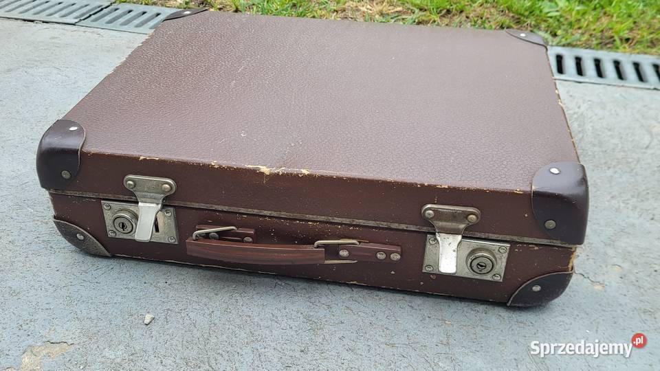 Walizka retro z czasu PRL Antyki, Sztuka, Kolekcje Dąbrowa Górnicza