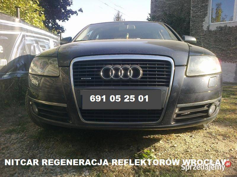 AUDI A4 B6 A6 REGENERACJA NAPRAWA REFLEKTORÓW lampy przednie