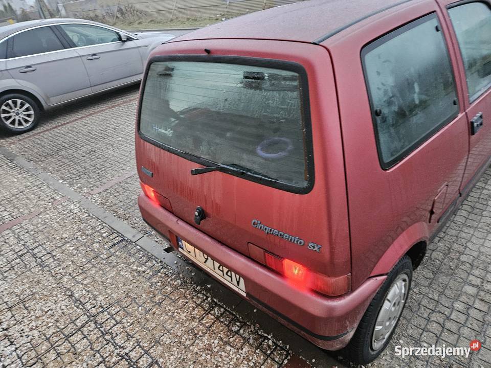 Fiat Cinquecento 09 sx Płock sprzedam