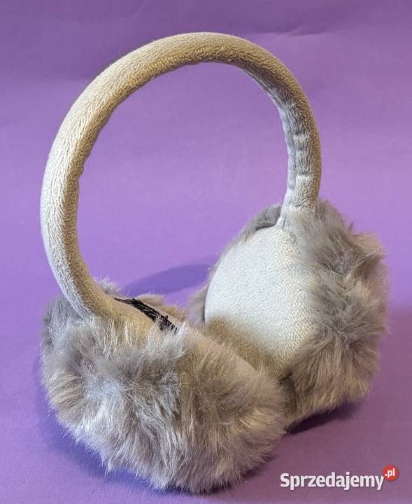 Szare futrzane nauszniki MOHITO Żyrardów