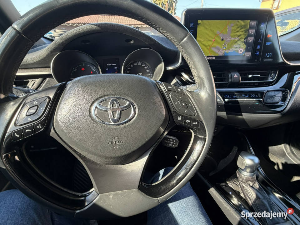 Toyota CHR 18 selection skóra full LED hybryda m czujnik martwego pola Łodygowice