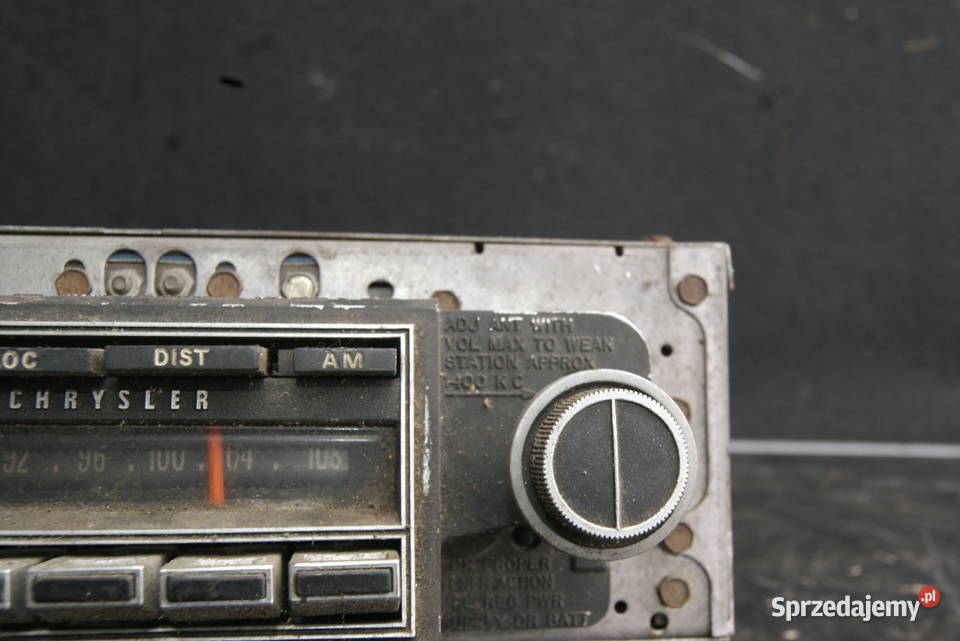 RADIO CHRYSLER DELCO ORGINAŁ Rybnik sprzedam