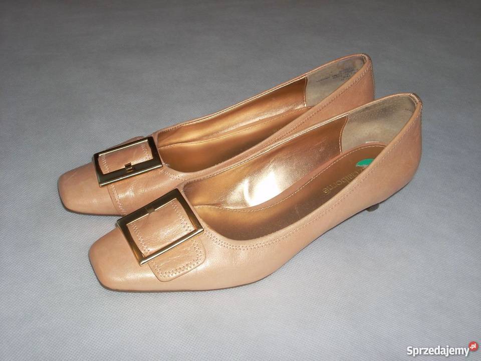 LIZ CLAIBORNE skórzane pastelowe NOWE 39 8M 395 Półbuty małopolskie Nowy Sącz