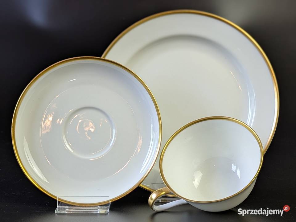 Trio śniadaniowe wzór Helena Rosenthal dolnośląskie Legnica
