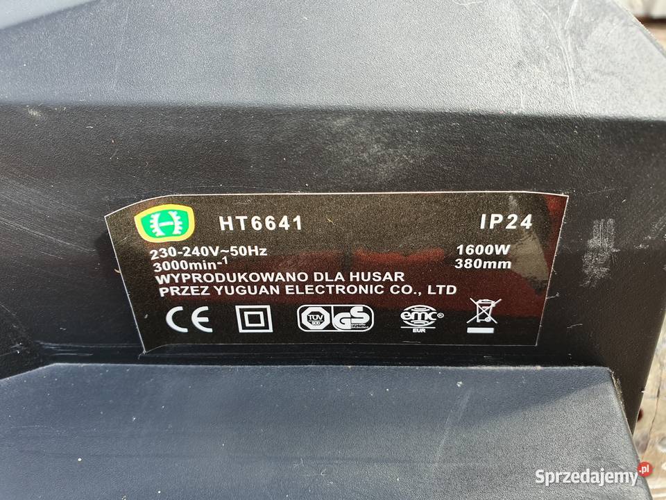 Wertykulator aerator HUSAR 1600w Elektryczne pomorskie Kępice sprzedam