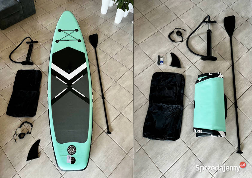 ZESTAW DESKA SUP do pływania akcesoria Wysyłka