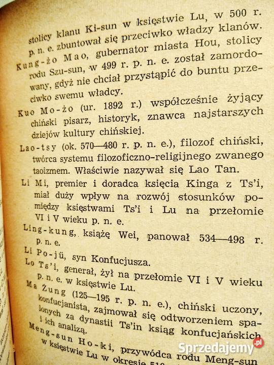 Konfucjusz Żbikowski wydanie pierwsze unikaty Antykwariat Warszawa