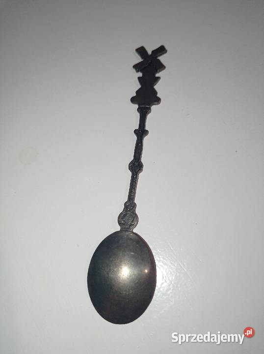 Łyżeczka dekoracyjna wiatrak Holandia Holland Szczecin