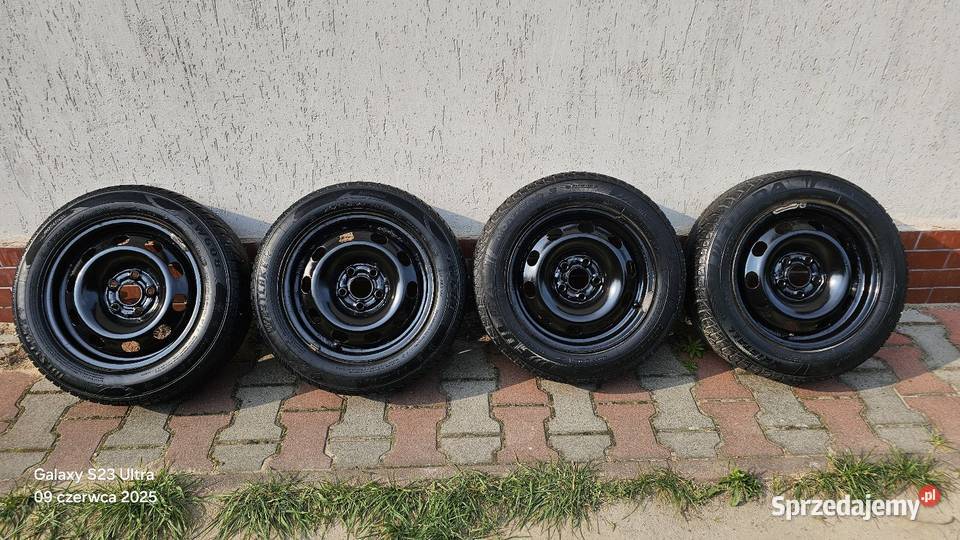 Koła stalowe z oponami volkswagena 5x100 et 38 Syców