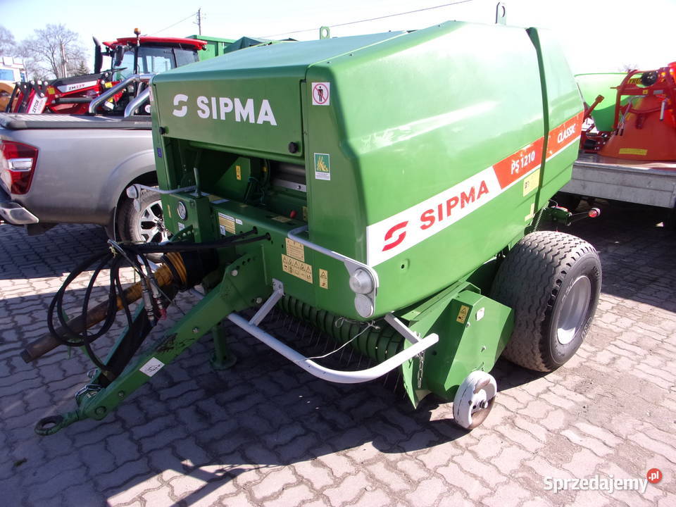 Prasa stałokomorowa zwijająca SIPMA 1210 CLASSIC Opoczno