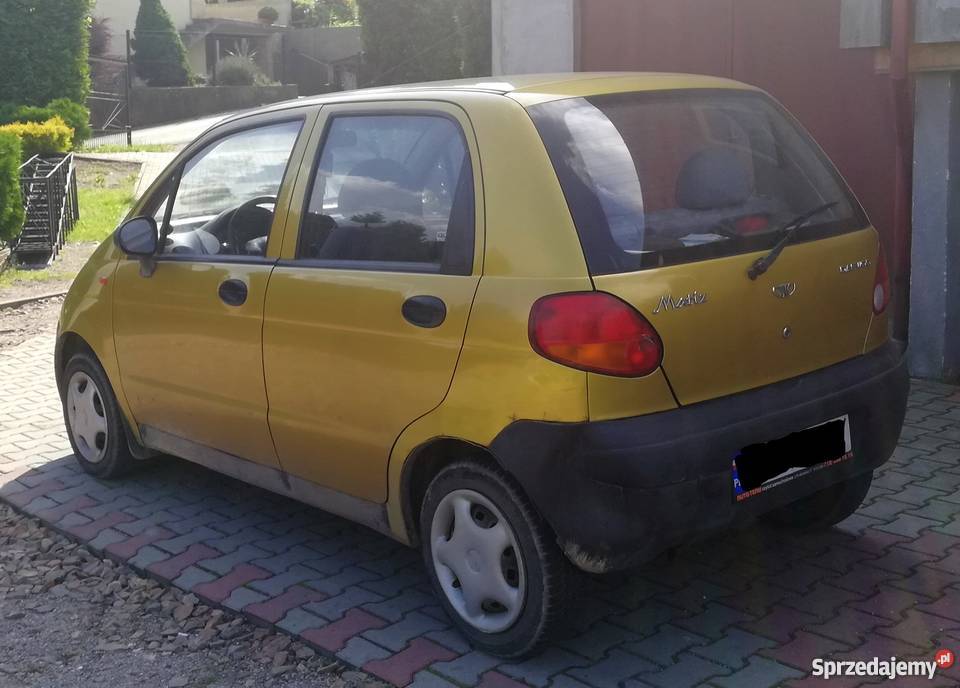 Daewoo matiz 1 wlasciciel 115 51KM Kraków