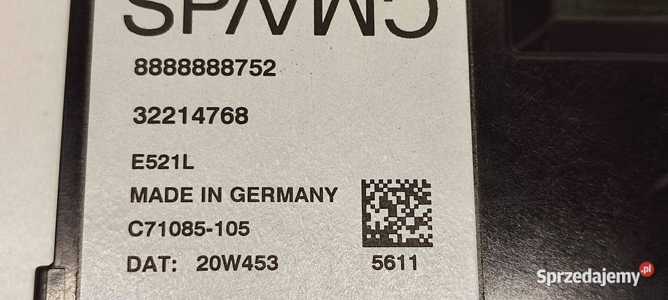 VOLVO XC40 MODUŁ KLAPY BAGAŻNIKA 32214768 sprzedam