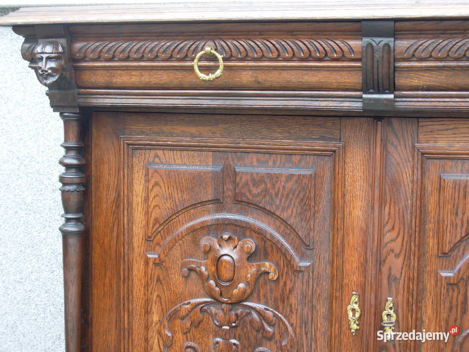 Kredens neorenesansowy antyk