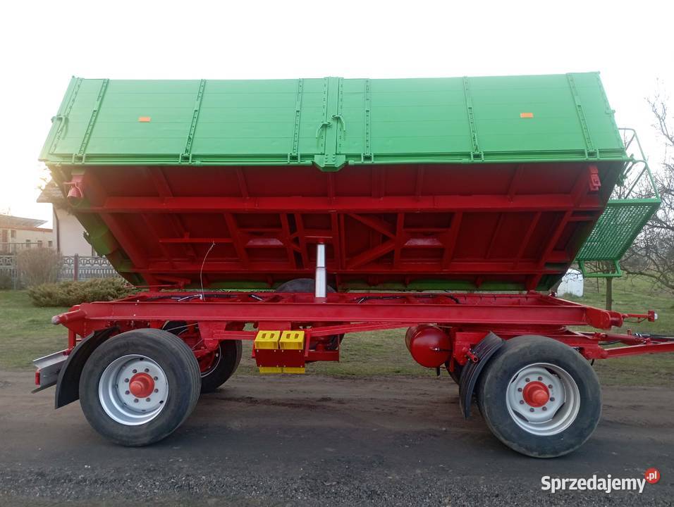Przyczepa niemiecka 8 ton ładowności trójstronny Słuszków