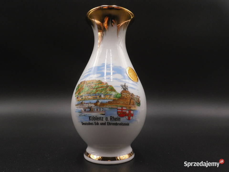 Wazon kolekcjonerski miasto Porcelana i szkło wielkopolskie Raszków sprzedam