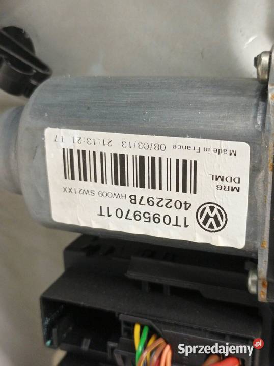 MECHANIZM SZYBY LEWY PRZÓD EU 5K0959793 świętokrzyskie