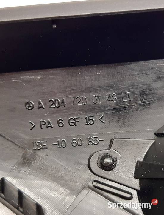 TRÓJKĄT OSŁONA GŁOŚNIK LUSTERKA LEWA MERCEDES Mielęcin