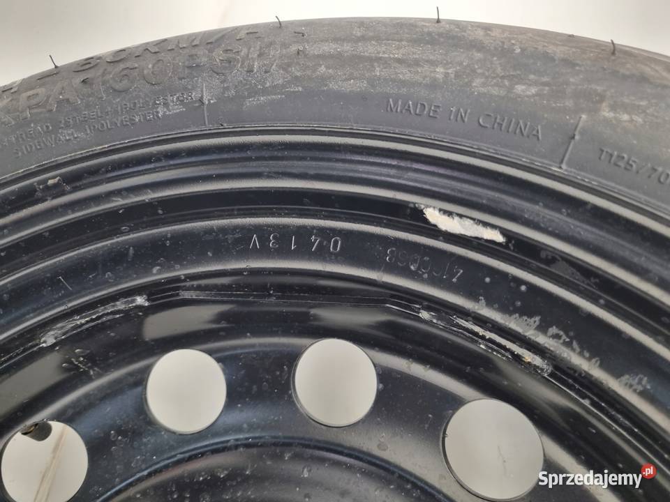 KOŁO DOJAZDOWE Audi Seat Vw Golf VI 12570 R16 Chełm sprzedam