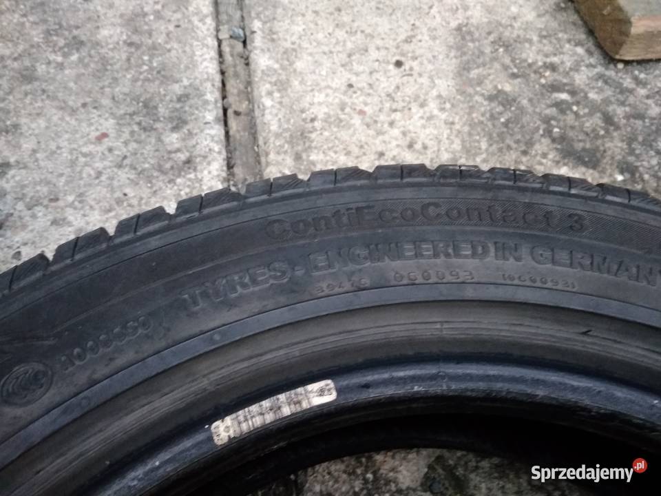 4x Opony ContiEcoContact 3 15565 r 14 letnie dolnośląskie Dzierżoniów