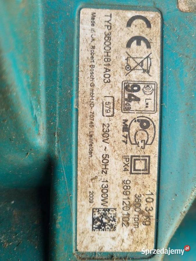 Kosiarka elektryczna silnik BOSCH Rotak 34 Solnica