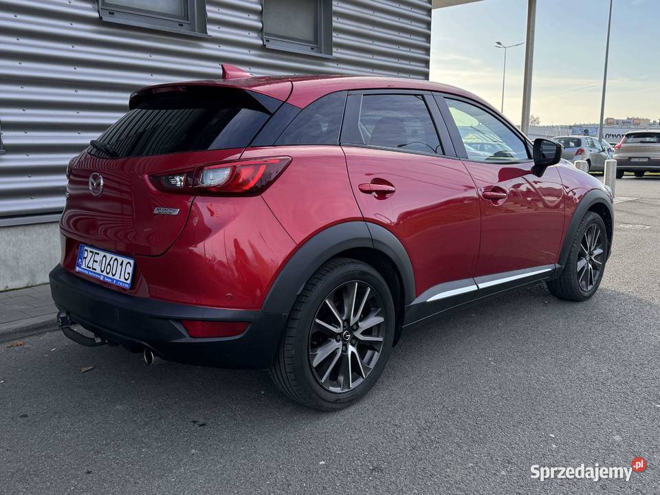 Mazda CX3 20 benz 120 2015r Bogate wyposażenie wielofunkcyjna kierownica Rzeszów