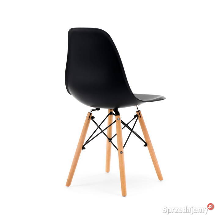 Czarne Krzesło Enzo Wysyłka 24H Dostawa 0 40cm Tarchały Małe sprzedam