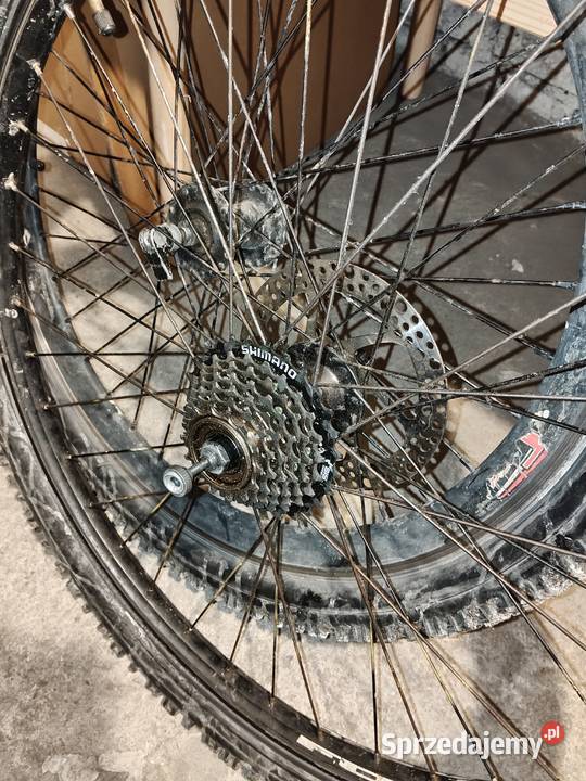 Opony z felgami 26 używane zakupione w zeszłym Poznań