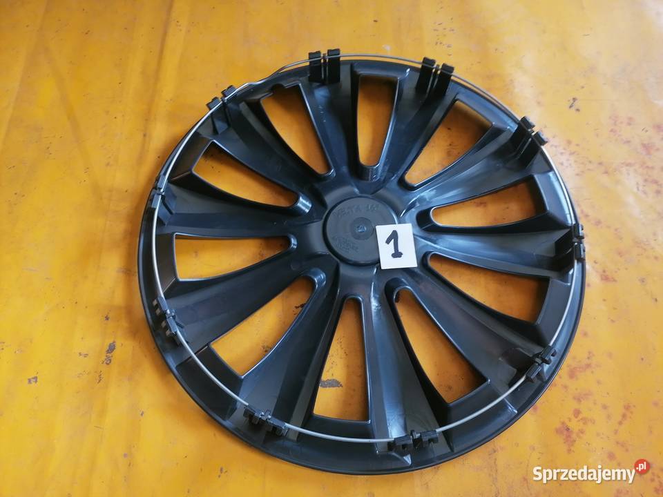 kołpaki 16czarne Delta komplet 4 Piotrków Trybunalski