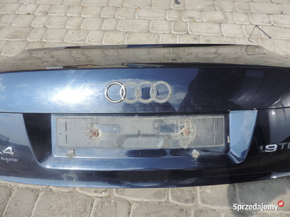 KLAPA BAGAŻNIKA AUDI A4 B6 SEDAN LZ5L Nowy Sącz