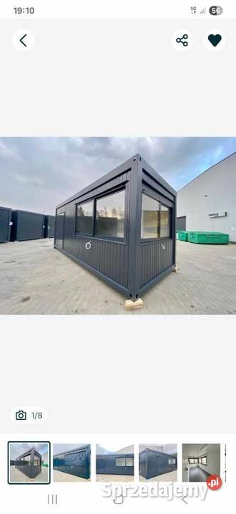 Kontener mieszkalny biurowy pawilon sklep