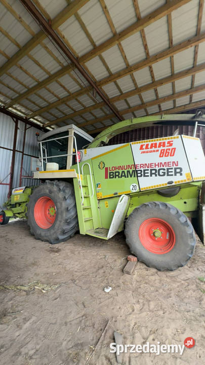 Claas Jaguar 860 1997 nieuszkodzony Ślesin sprzedam