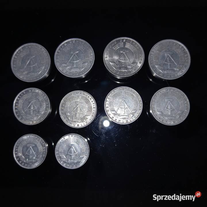 DDR monety obiegowe 1967 1975 Zemborzyce Podleśne