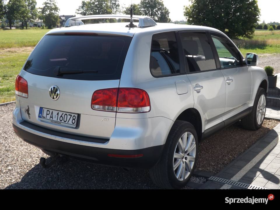 VW Touareg 25 TDI 200 ABT Manual 2006r Zwykłe Zarejestrowany w Polsce lubelskie Radzyń Podlaski