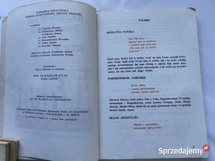 5 ksiazek do katechizmu Podręczniki Lublin